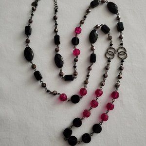 lia sophia Raspberry Splash necklace